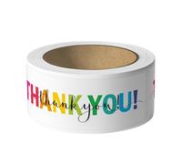 Thank You Labels | 120 Pieces 1x3 Inch Rectangless