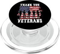 Thank You Veterans for Veterans Day PopSockets PopGrip para MagSafe