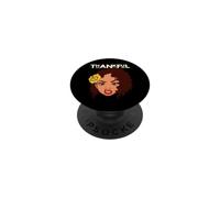 Thankful Black Queen Melanin Mujeres Niña Negra Chicas Mágicas PopSockets PopGrip Adhesivo