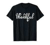 Thankful Blessed Jesus Thanksgiving Autumn Fall Christian Camiseta