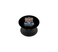 Thankful Blessed Kind of A Mess But Trusting God In All PopSockets PopGrip Adhesivo