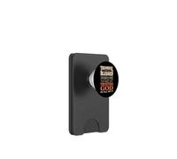 Thankful Blessed Kind of A Mess But Trusting God In All PopSockets PopWallet para MagSafe