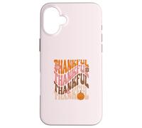 Thankful Love Fall Thanksgiving Retro Aesthetic Carcasa para iPhone 16 Plus