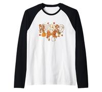 Thankful Nurse Fall Thanksgiving Stethoscope Camiseta Manga Raglan