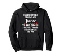 Thanks for Not Selling My Fiance to The Circus Bride Groom Sudadera con Capucha