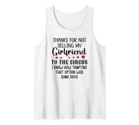 Thanks for Not Selling My Girlfriend to The Circus Valentine Camiseta sin Mangas