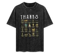Thanks Inventors and Scientists Men T-Shirt Black Unisex Tops Casual tee XL