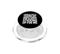 Thanks To My Middle Finger For Having My Back - PopSockets PopGrip para MagSafe