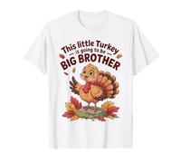 Thanksgiving Big Brother Announcement Turkey Artwork Camiseta
