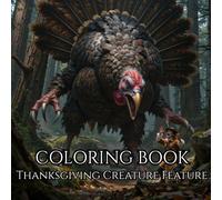 Thanksgiving Creature Feature: Enjoy As You Color Your Way Through Classic Thanksgiving and Autumnal Creatures With a Twist