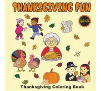 Thanksgiving Fun: Coloring book for Preschool & Kindergarten kids