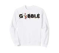 Thanksgiving Gobble Till You Wobble Gobble Sudadera