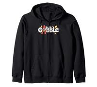 Thanksgiving Gobble Till You Wobble Gobble Sudadera con Capucha