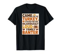 Thanksgiving Loud Family Dinner Women Men Camiseta