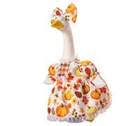 Thanksgiving Porch Goose Outfit | Festive Harvest 23inch Statue Outfit