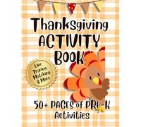 Thanksgiving Pre-K Activity Book