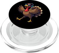 Thanksgiving Turkey Cool Turkey Headphones Thanksgiving PopSockets PopGrip para MagSafe