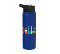 Thanksgiving Turkey face Turkey Day Gobble Stainless Steel Insulated Water Bottle