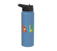 Thanksgiving Turkey face Turkey Day Gobble Stainless Steel Insulated Water Bottle