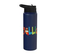 Thanksgiving Turkey face Turkey Day Gobble Stainless Steel Insulated Water Bottle