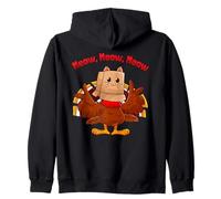 Thanksgiving Turkey Fake Cat Family Matching Costume Sudadera con Capucha