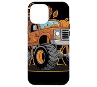 Thanksgiving Turkey Monster Truck Cartoon para Niños Carcasa para iPhone 12 Pro MAX