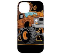 Thanksgiving Turkey Monster Truck Cartoon para Niños Carcasa para iPhone 14 Plus