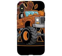 Thanksgiving Turkey Monster Truck Cartoon para Niños Carcasa para iPhone X/XS