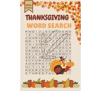 Thanksgiving Word Search - 500+ Words - Large Print - Family Fun