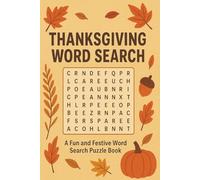 Thanksgiving Word Search Puzzle Book | Fun Autumn & Holiday Themed Puzzles for All Ages