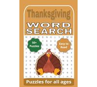 Thanksgiving Word Search Puzzle Book: Word Search with Easy to Read Print about Thanksgiving, Fall, and the Autumn Season | 6x9 inches, 110 pages | ... Holidays, and Special Events. (Word Searches)
