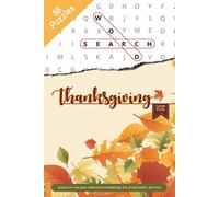Thanksgiving Word Search Puzzle Book: Word Searches with Large Easy to Read Print about Thanksgiving, Fall, Giving Thanks, and More | 6x9 inches | ... for Celebrations, Holidays, and Cozy Times