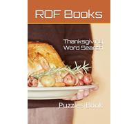 Thanksgiving Word Search: Puzzles Book