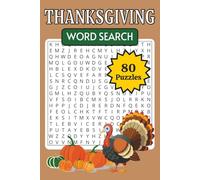 Thanksgiving Word Search: Word Search Puzzles with about Thanksgiving | 6x9 inches, 102 pages | 80 Puzzles