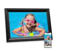 ThankVip Digital Picture Frame 10.1 Inch WiFi Photo Frame Electronic, IPS HD Display Touch Screen,16GB Storage, Slideshow, Wall Mountable, Auto-Rotate, Share Photos and Video via Uhale App