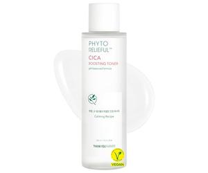 THANKYOU FARMER Phyto Relieful CICA Boosting Toner, PH LHA Liquid Exfoliant for Face, Korean Toner for Face, Fragrance/Alcohol/Oil Free Hydrating Toner, pH-Balancing, 200ml