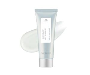 THANKYOU FARMER Sun Project Light Sun Essence SPF50+ P 120ml - Protector solar facial para pieles sensibles, Protector solar coreano para rostro