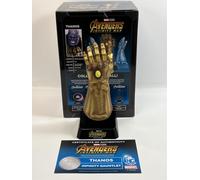 Thanos Infinito Gauntlet Avengers Guerra Polirresina 20cm Utilería con Soporte