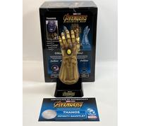 Thanos Infinito Gauntlet Avengers Guerra Polirresina 20cm Utilería con Soporte