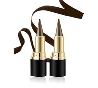 Thapncow 2 Piezas Delineador de Ojos Mate de Secado Rápido, Lápiz Delineador De Ojos En Barra, Delineador de ojos, Eyeliner con fórmula de secado rápido,Eyeliner Marrón de Larga Duración