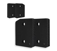 Thapncow Juego de 4 Filtro para Secadora Miele 9164761, Filtro Espuma para secador, Fino/Grueso 12 x 12 x 4, Filtro de Espuma para Secadora, Filtros de Espuma de Repuesto para Secador de Condensación
