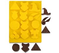 Thapncow Potter Molde Bombones Silicona, Harry Molde de Silicona, Molde de Chocolate de Silicona Antiadherente, Moldes Para Hacer Gominolas, Adecuado para hacer chocolate, dulces y muffins