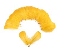 THARAHT 360 plumas doradas plumas artesanales de 3-5 pulgadas plumas infantiles de color arco iris plumas hechas a mano bodas decoración del hogar plumas naturales