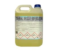 THARAL Brillo SALPICADEROS, Gomas Y NEUMÁTICOS SIN SILICONAS (5Litros)