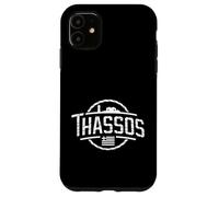 Thassos Grece Vistas panorámicas al mar y a la montaña Carcasa para iPhone 11