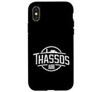 Thassos Grece Vistas panorámicas al mar y a la montaña Carcasa para iPhone X/XS