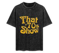 That 70S Show TV Show Men T-Shirt Black Unisex Tops Casual tee S
