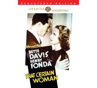 That Certain Woman (DVD) Anita Louise Bette Davis Donald Crisp (Importación USA)