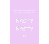 that feeling when you're pregnant and everyone knows you've been nasty: Sarcastic pregnancy notebook - track cravings, thoughts, and laughs with this hilarious gift for pregnant women.