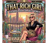 That Rich Girl Coloring Book for Adult Women: 30 Luxury Lifestyle Pages to Color - Designer Bags, Penthouse Views, and Bougie Aesthetic Vibes